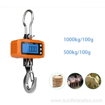 SF-923 digital crane scale 500kg 1000kg heavy duty